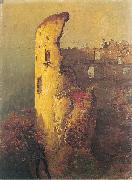 Wojciech Gerson, Ruins of castle tower in Ojcow